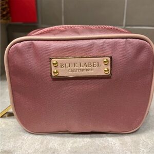 BLUE LABEL CRESTBRIDGE blush pink mini pouch cosmetic bag Japan Burberry